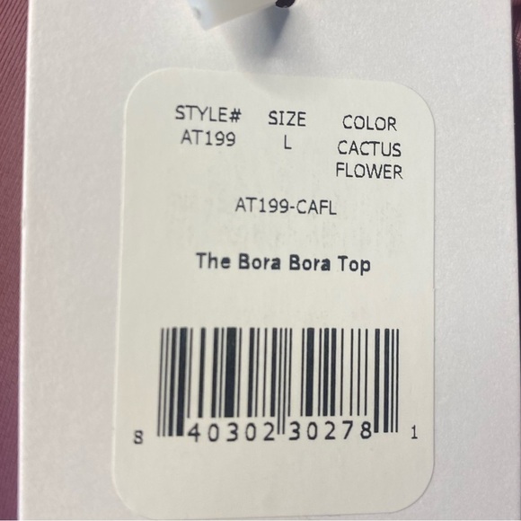 NWT Andie Swim The Bora Bora Top UPF 50+ Sun Protection Women’s Size L New - Picture 7 of 9